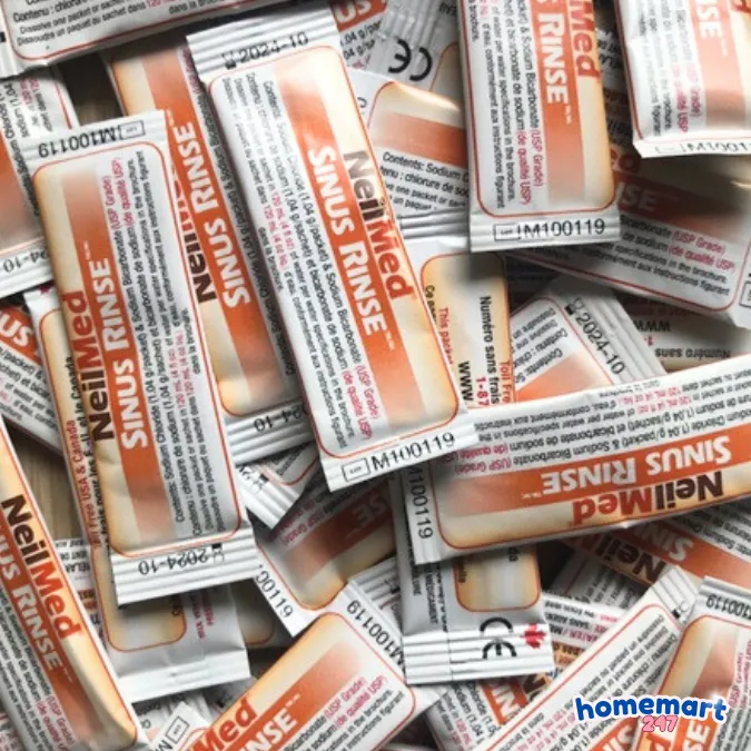 Gói muối rửa mũi Neilmed Sinus Rinse Kids trẻ em (30 gói, 120 gói)