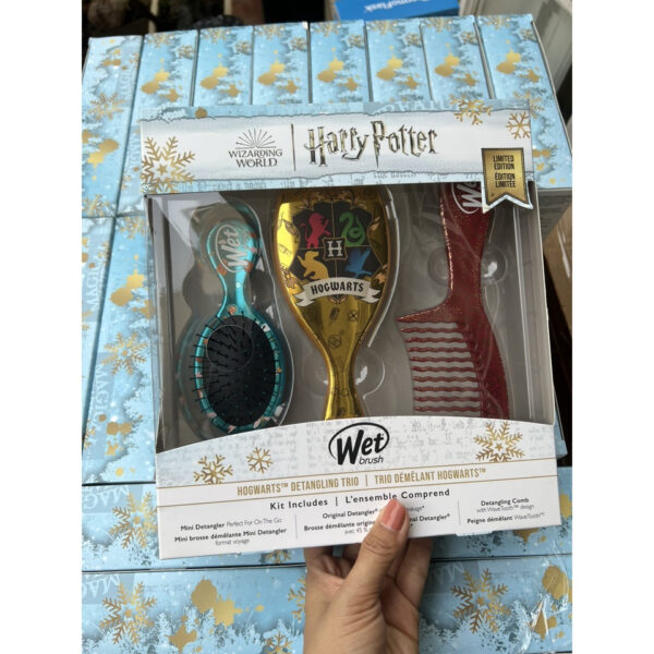 HỘP LƯỢC GỠ RỐI WET BRUSH PHIÊN BẢN HARRY PORTER FULL BỘ