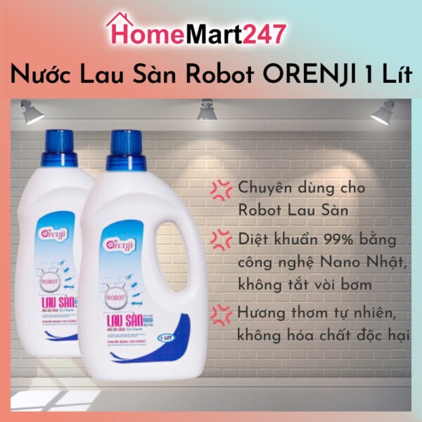 LAU SÀN ROBOT CHUYÊN DỤNG ORENJI 1 LÍT