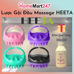 LƯỢC GỘI ĐẦU MASSAGE HEETA CHÍNH HÃNG MỸ