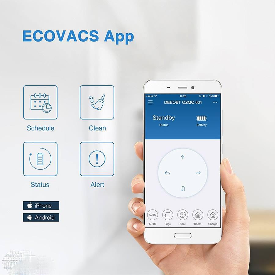 Robot hút bụi lau nhà ECOVACS DEEBOT OZMO 600-05