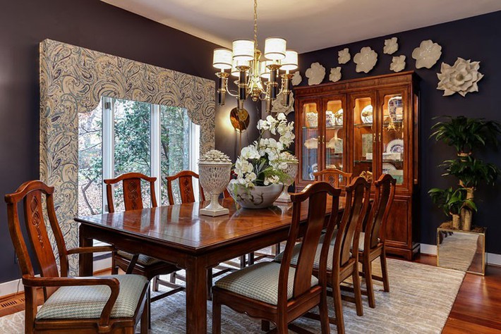 Những thiết kế phòng ăn dành riêng cho những gia đình yêu thích phong cách cổ điển - Ảnh 3.