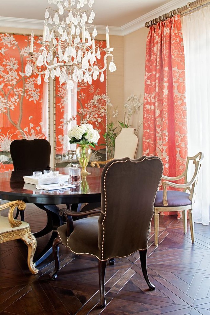 Những thiết kế phòng ăn dành riêng cho những gia đình yêu thích phong cách cổ điển - Ảnh 9.