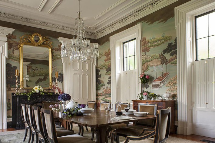 Những thiết kế phòng ăn dành riêng cho những gia đình yêu thích phong cách cổ điển - Ảnh 10.