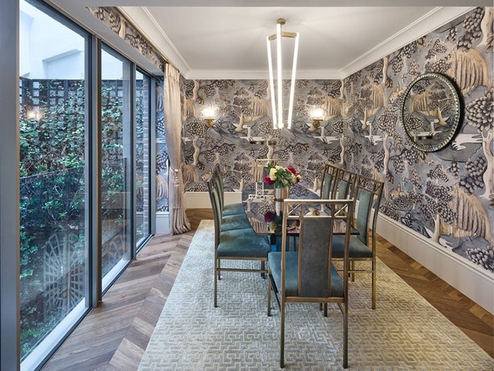 Những thiết kế phòng ăn dành riêng cho những gia đình yêu thích phong cách cổ điển - Ảnh 18.