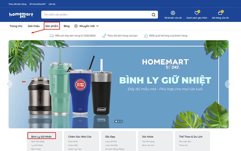 huong dan mua hang tai homemart247